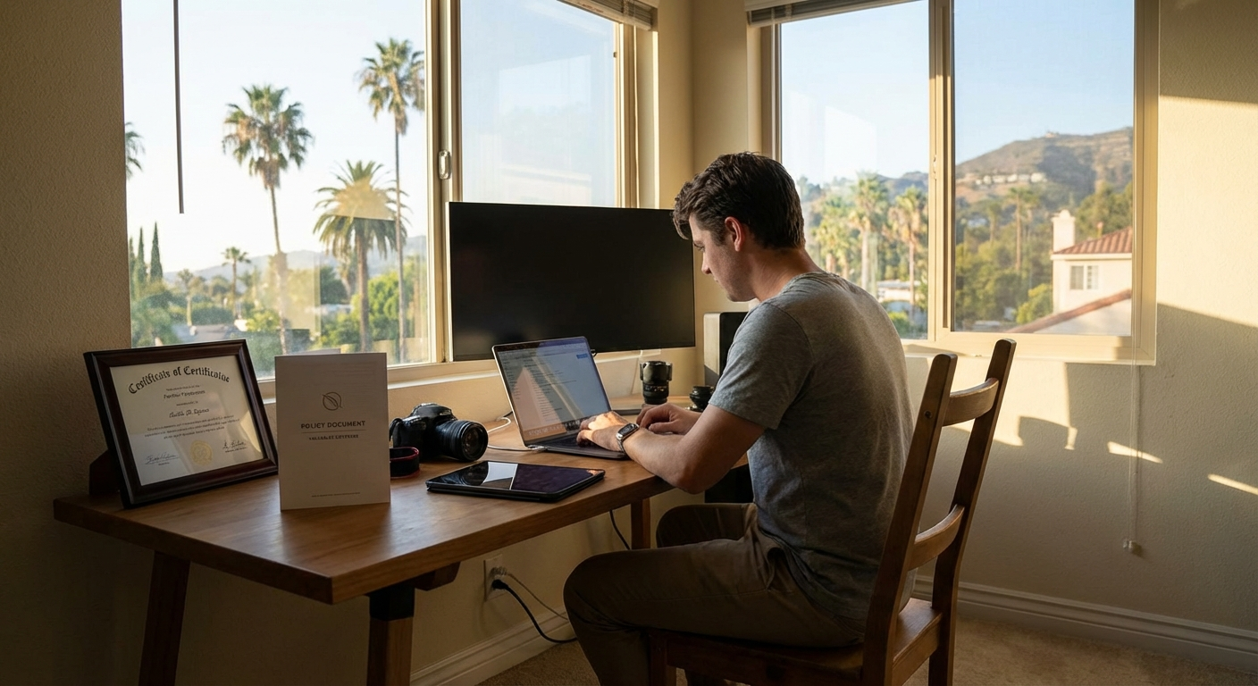 renters insurance california home office equipment - California insurance guide